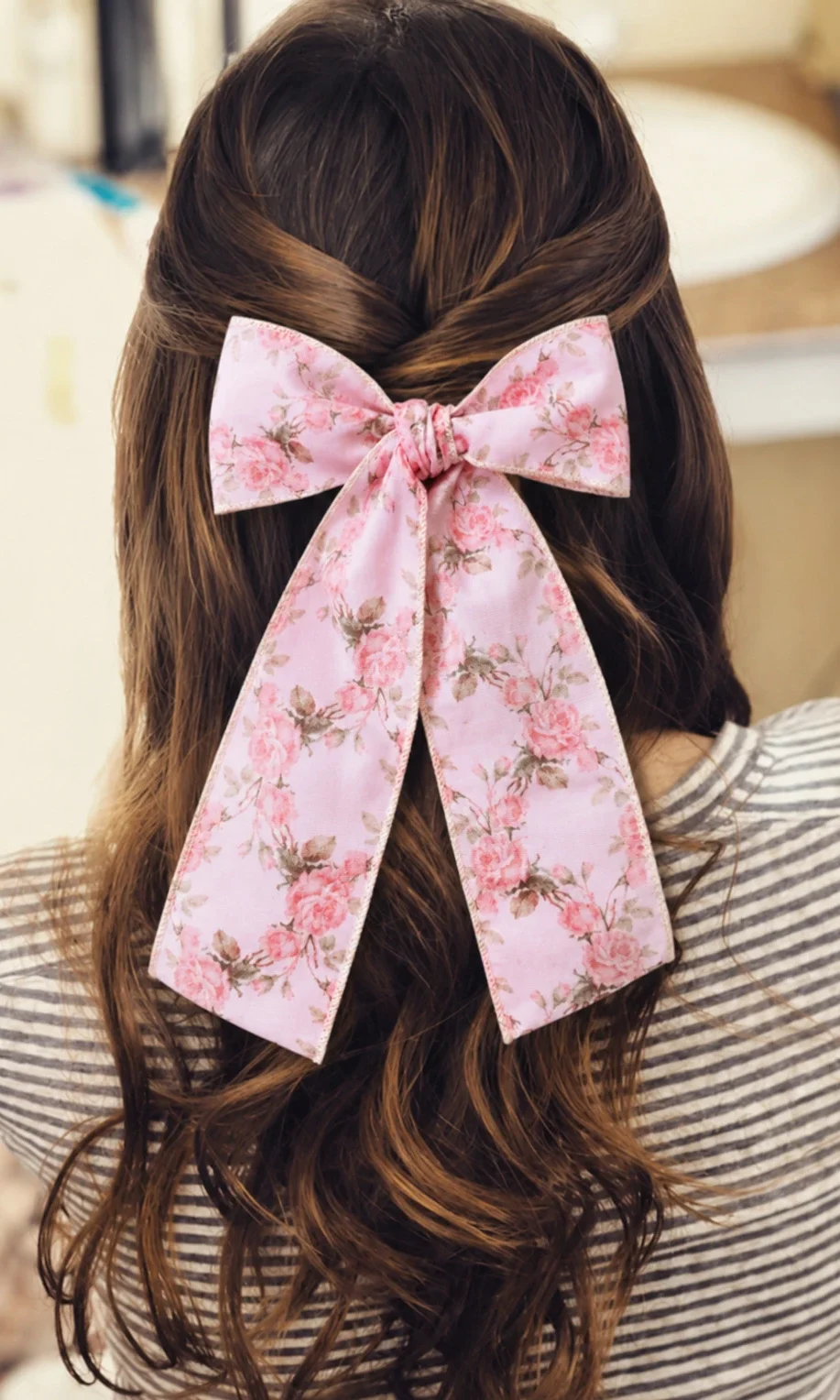 classic-pink-floral-ribbon-hair-bow-clip-1-abr-pink-classic-005